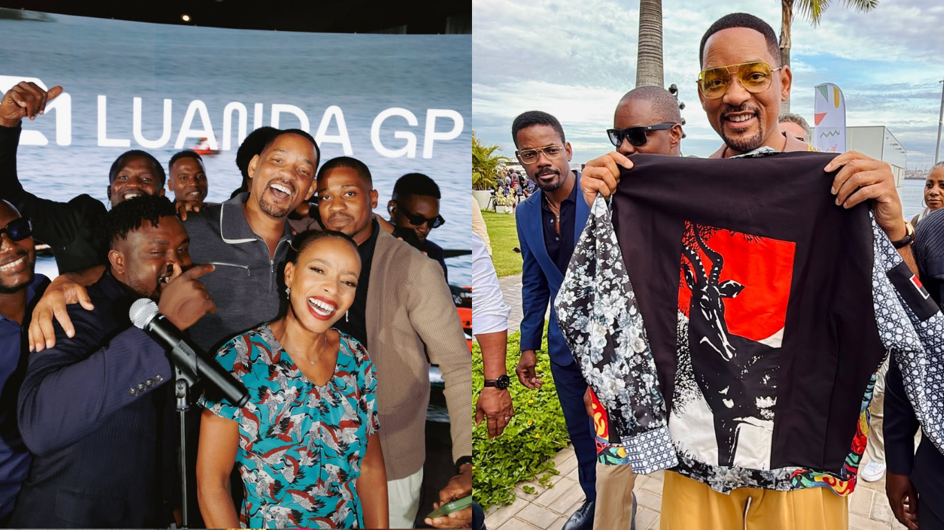 Will Smith faz resumo da sua vinda a Angola e não esquece Benvindo Magalhães e Yola Semedo